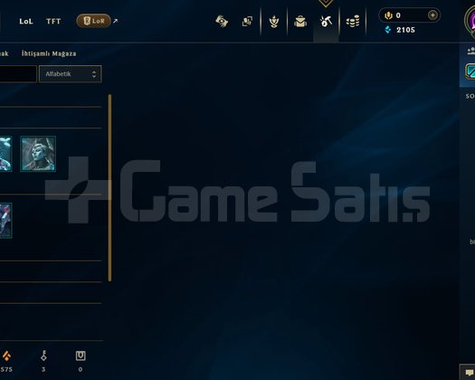 EUW Unranked +25 lvl Hiç Maç Atılmamış Hesap