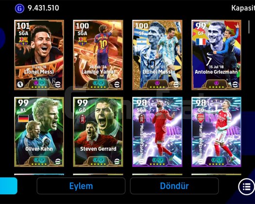 3230 kg+ 108 yamal 108 messi ve ronaldo paketi