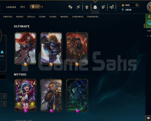 EUW | 273 SKİN | UNRANKED