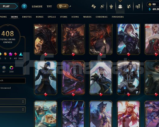 562 LEVEL / 408 SKIN / FULL HERO / +MAIL / FIRSAT!
