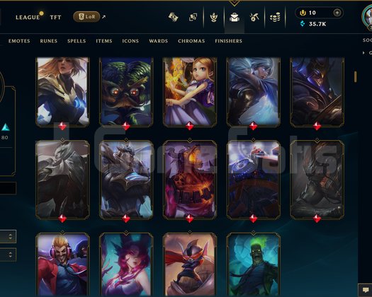 EUW | 232 SKİN | UNRANKED