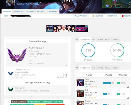 tr soloq master flex d2