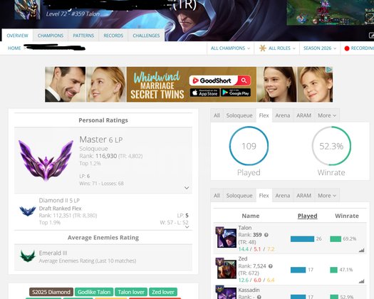 tr soloq master flex d2