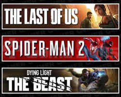 Last Of Us 1 +Spider-Man 2 +The Beast