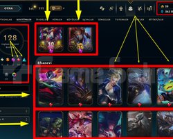 360 LVL + 128 KOSTÜM + 172 HERO + GÜMÜŞ 3 + TEL!