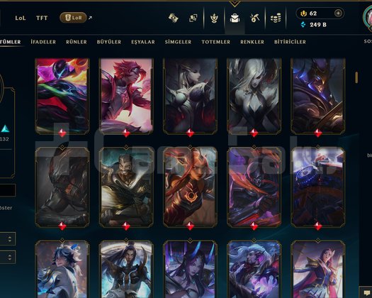 696 LEVEL + 233 KOSTÜM + 121 HERO + GOLD 2 + MAİL!