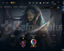 EUW Unranked +25 lvl Dereceli Maç Atılmamış Hesap
