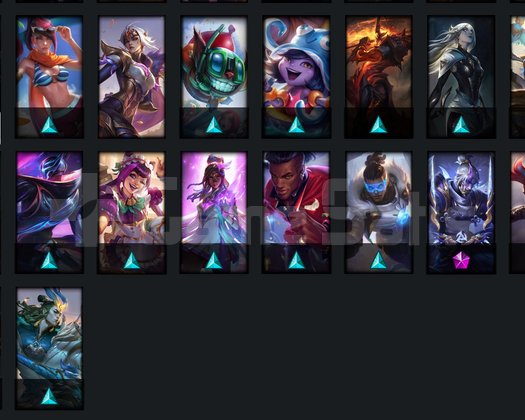 EUW MASTER FULL SAMPIYON 76 SKIN 3 TANE PRESTIJ