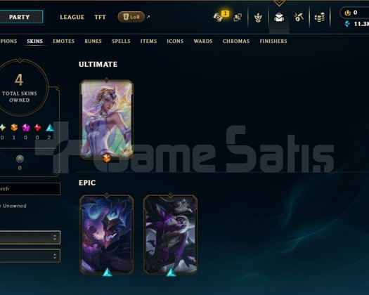 EUW GÜMÜŞ 3 FRESH - 1 OYUN OYNANMIŞ
