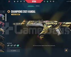 CHMP 21 VANDAL KARAMBİT. +370 SKİN PLAT LOL HESABI