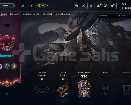 TR 177 LVL 71 KOSTÜM 26K MAVİ ÖZ MAİNLEMELİK HESAP