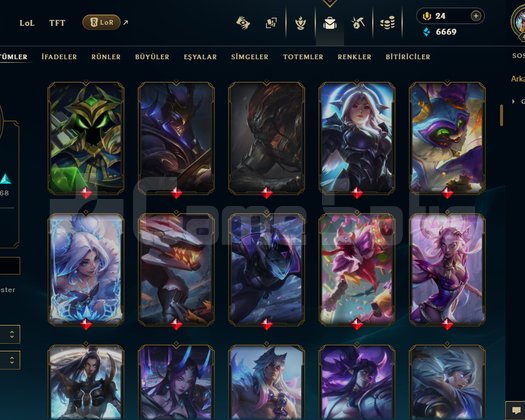 600k yasuo OTP + main lol hesap SATILIK!.