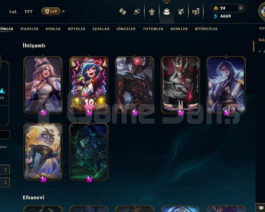 600k yasuo OTP + main lol hesap SATILIK!.