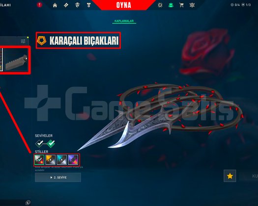 78 SEVİYE + KARAÇALI + 5 VANDAL / KURONAMİ + MAİL!