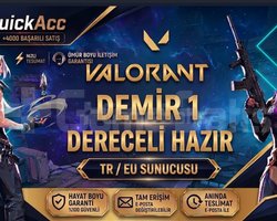QuickAcc - EU/TR - DEMİR 1+ - TAM ERİŞİM I UCUZ