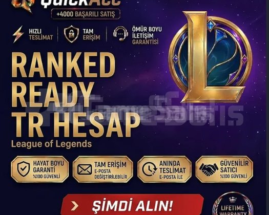 QuickAcc | TR +30 LVL RANKED READY | HANDMADE