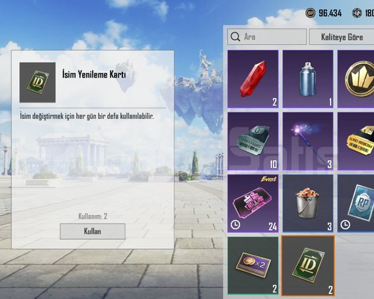 TEK BAĞ !! PLATİN V + 2X ID KARTI ++