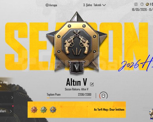 TEK BAĞ !! ALTIN V + 2x ID KARTI ++