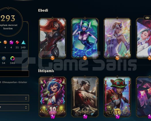 300 KOSTÜM 800+ LEVEL +600 LP GRANDMASTER