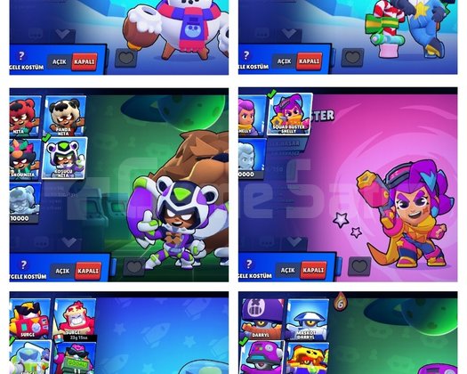 Uyguna Kasılmalık Brawl Stars Hesabı