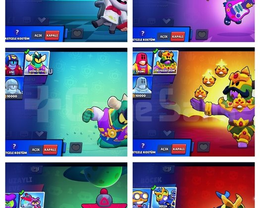 Uyguna Kasılmalık Brawl Stars Hesabı