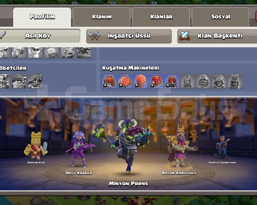 BB13 MAX SEVİYE 160 LVL FULL DOLU HESAP