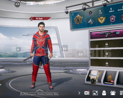 Pubg Mobile Buz diyarlı Hesap