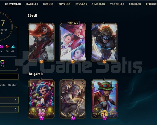 MASTER LOL + VALORANT ONİ SET + TFT İHTİŞAMLI CHBİ