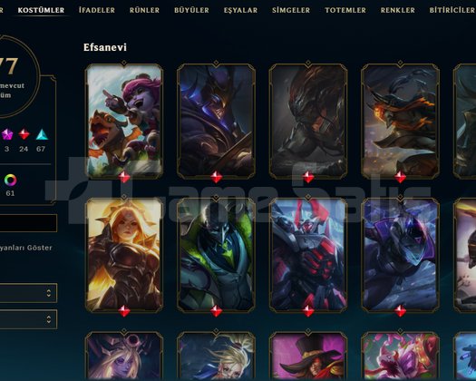 MASTER LOL + VALORANT ONİ SET + TFT İHTİŞAMLI CHBİ