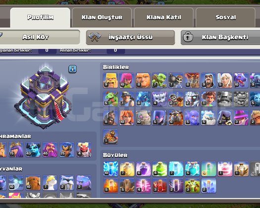Clash of clans acill satılık
