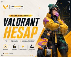 ULTRA VIP RANDOM VALORANT HESAP | TR | TEK SATIŞ |