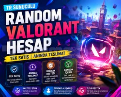 RANDOM VALORANT HESAP | TR SUNUCULU | TEK SATIŞ |