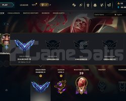 EUW D4 - 12SKIN -49K M.Ö - D2 98LPDEN ERIME