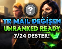 TR - FRESH UNRANKED - MAİL DEĞİŞEN - +20 LEVEL!