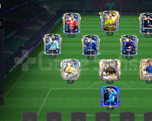 125 gen FC mobile hesabı +1 arma