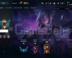 EUW/ PLAT 4 +30 - 10 FRESH HESAP !