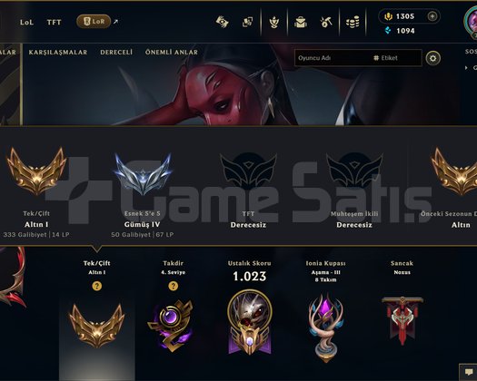 544 KOSTÜM 783 LVL GOLD EFSANE DOLU MAİL HESAP
