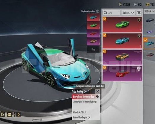TERTEMİZ 85 LV 4 LAMBO M4LER FULL