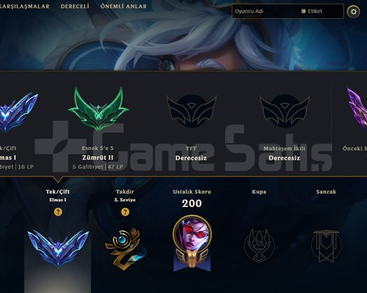 MASTER 210 GÖRMÜŞ D1 16 LP HİGH MMR 5 MAÇA MASTER