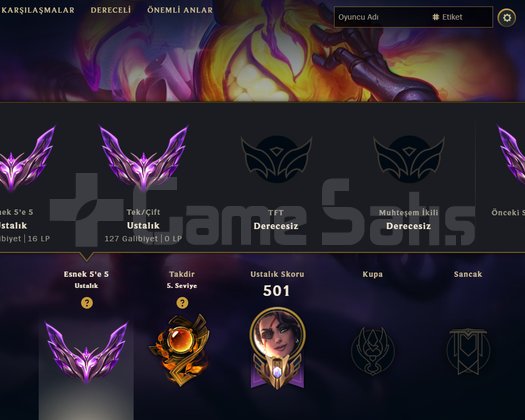 TR 2X MASTER +30LP EFSANE KOSTÜMLÜ 57 WR HİGH MMR
