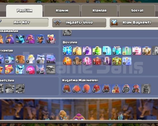 COC BB17 bol yeşil taşlı ömürlük hesap