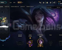 TR 27 LEVEL UNRANKED KOZMİK BELA KASSADİNLİ HESAP