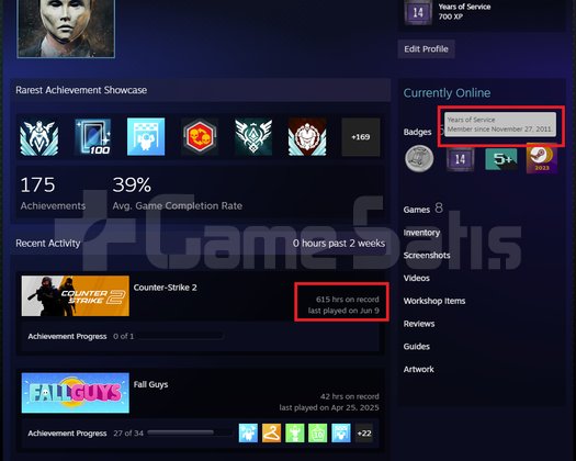 ANINDA TESLİM | 5 MADALYA | 615 SAAT | FACEIT