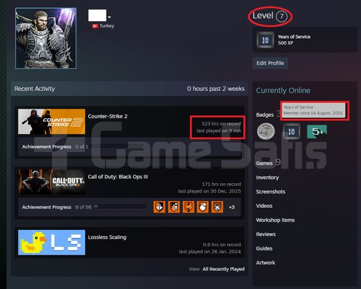 ANINDA TESLİM | 5 MADALYA | 323 SAAT | FACEIT