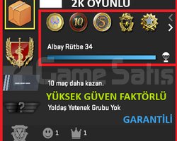 ANINDA TESLİM | 5 MADALYA | 486 SAAT | FACEIT