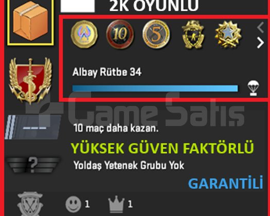 ANINDA TESLİM | 5 MADALYA | 486 SAAT | FACEIT