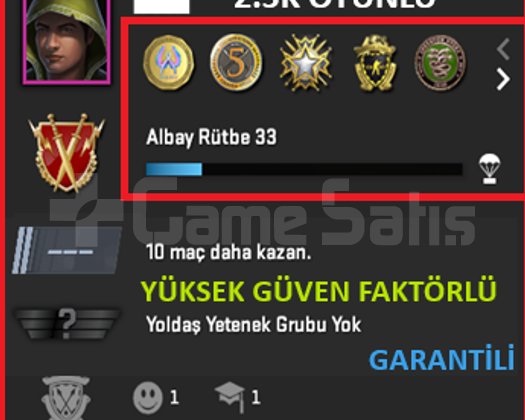 ANINDA TESLİM | 5 MADALYA | 594 SAAT | FACEIT