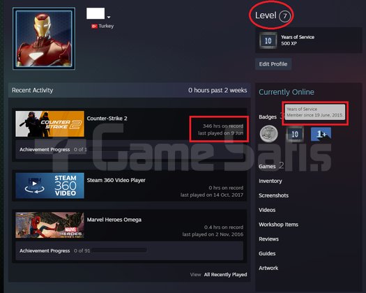 ANINDA TESLİM | 7 MADALYA | 346 SAAT | FACEIT