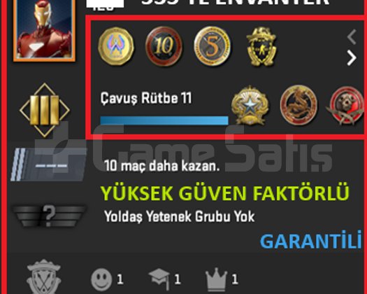 ANINDA TESLİM | 7 MADALYA | 346 SAAT | FACEIT