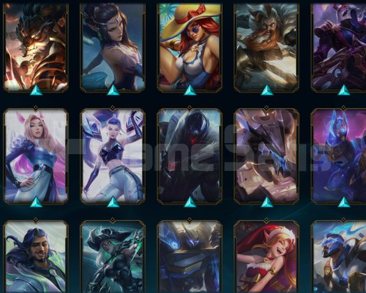 EUW 72WR 65SKİN FULL CHAMP